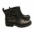 Leather Combat Boots