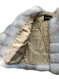 White Fox Fur Coat