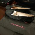 Fur Ballet flats