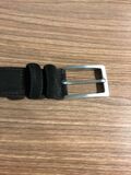 Suede Buckle Belt