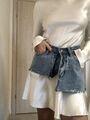 Denim Corset Belt