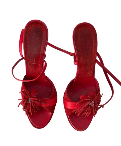 Suede High heels Sandals
