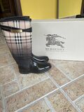 Leather Rain Boots