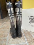 Leather Rain Boots