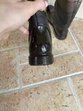 Leather Rain Boots