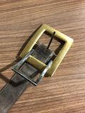 Suede Buckle Belt