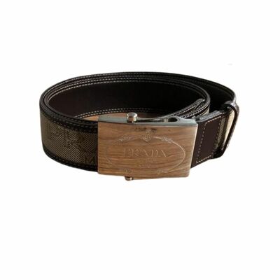 Leather Logo Belts