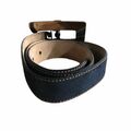 Suede Buckle Belt