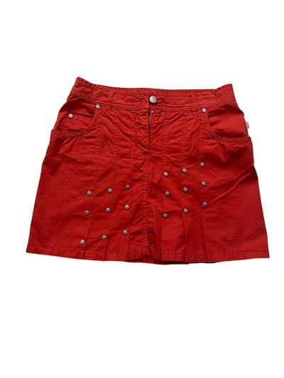 Cotton Mini Skirt