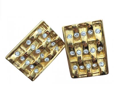 Metal Clips Earrings