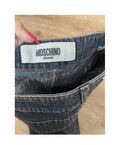 Denim Knee-lengh Skirt