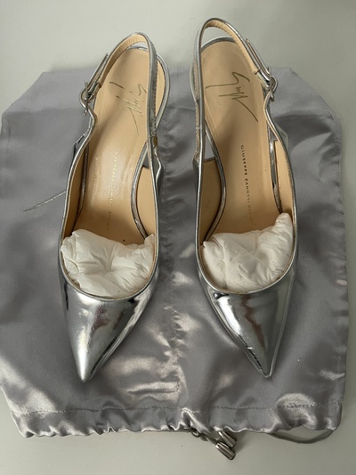 Leather Slingback Shoes