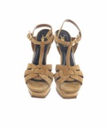 Suede Platform Sandals