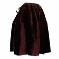 Velvet Knee-lengh Skirt