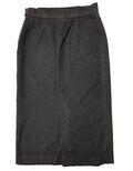 Wool Knee-lengh Skirt