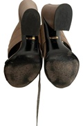 Leather Guilted Mules