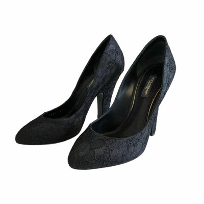 Leather High-heels Shoes