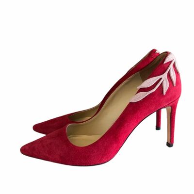Suede High-heels Shoes