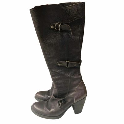 Leather Knee high Boots