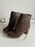 Leather High heel Boots