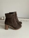 Leather High heel Boots