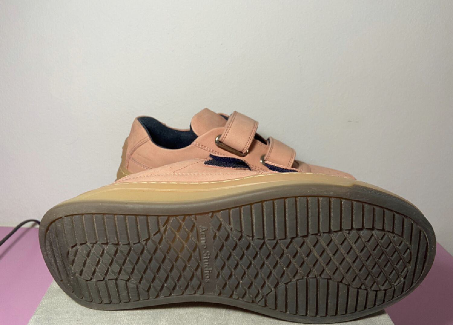 Acne studios leather sneakers on sale
