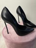Leather High-heels Shoes
