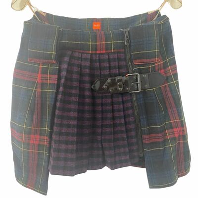 Wool Mini Skirt