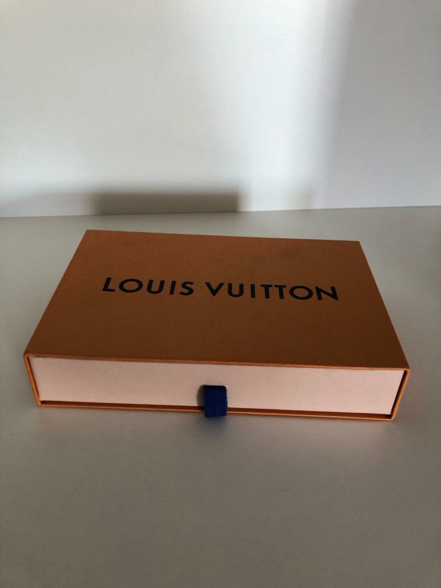 Authentic LOUIS VUITTON Empty Gift Box, Bag, Ribbon And Envelope W Receipt