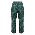 Green Silk Trousers