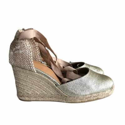 Leather Espadrilles
