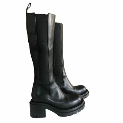Leather Knee high Boots
