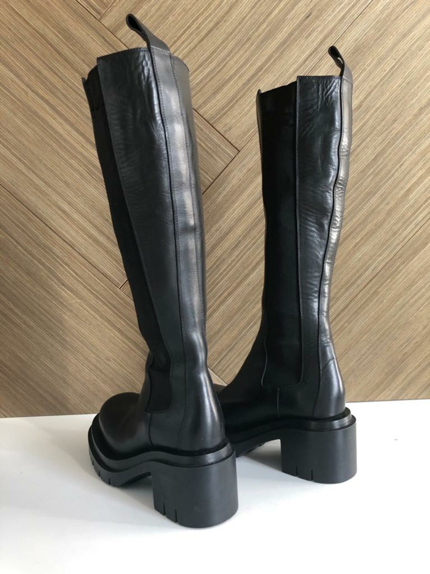 Leather Knee high Boots