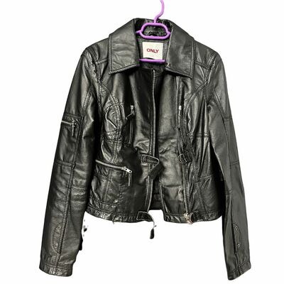 Leather Biker Outwear