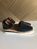 Leather Espadrilles