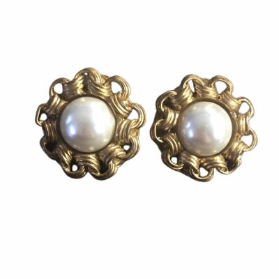 Metal Clips Earrings