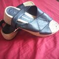 Leather Platform Sandals