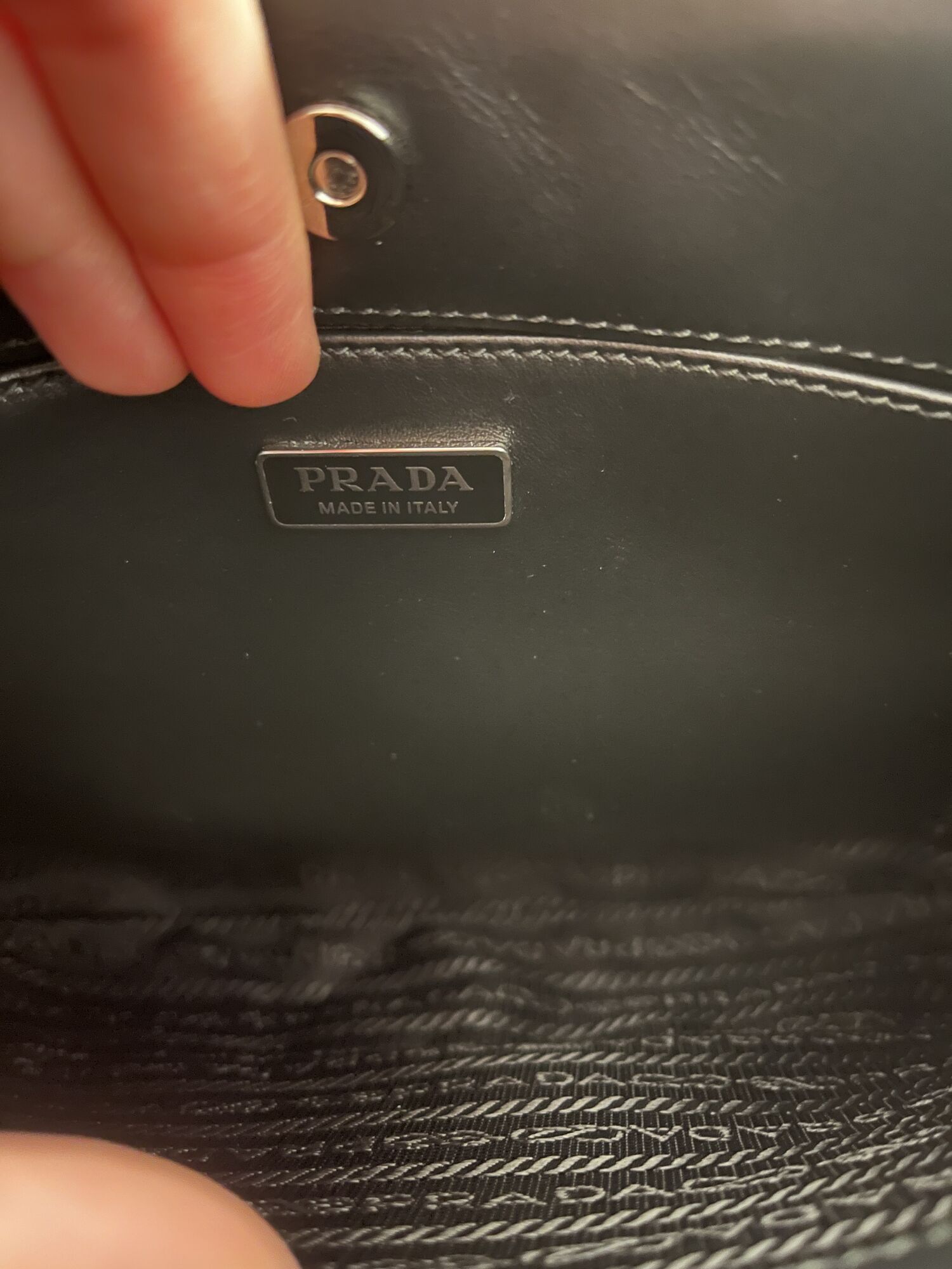 Prada Cleo Brushed Leather Shoulder Bag (Varied Colors) 1BC499