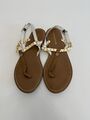Leather Flat Sandals
