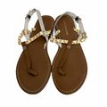 Leather Flat Sandals