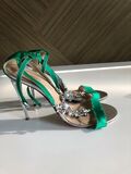 Leather High heels Sandals