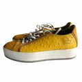 Ostrich Leather Sneakers