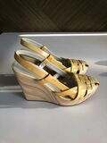 Patent Platform Sandals