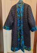 Silk Wrap coat