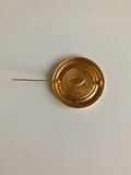 24k Gold Plated Brooch