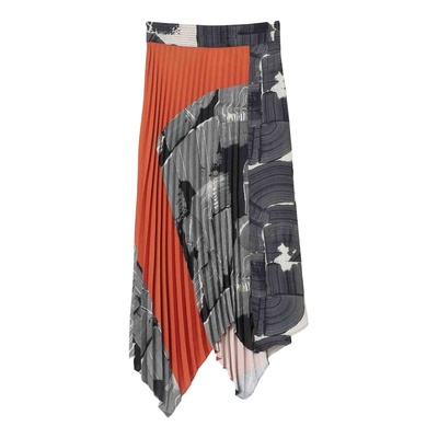 Midi Pleated Skirt