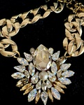 Swarovski gold plated necklace