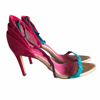 Suede High heels Sandals