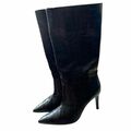 Leather High heel Boots