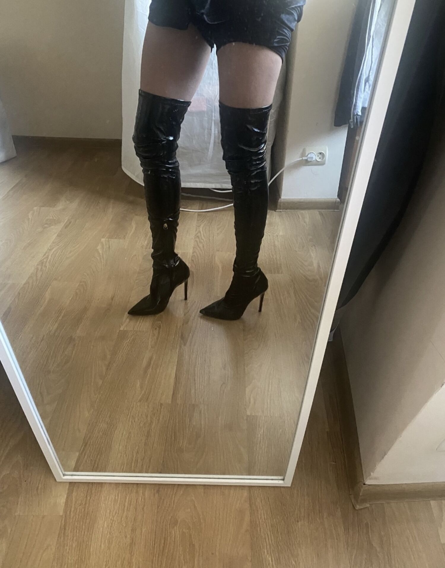 Leather Knee high boots Elisabetta Franchi FR 37 buy pre owned
